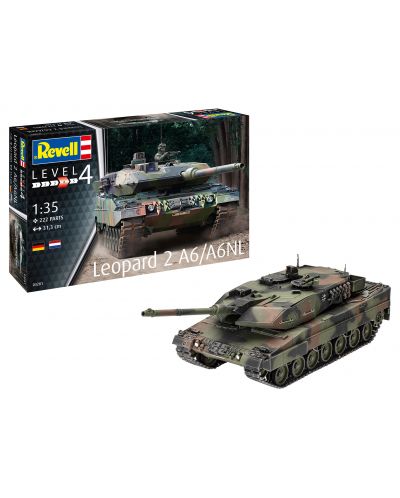 Συναρμολογημένο μοντέλο Revell - Άρμα μάχης Leopard 2 A6/A6NL - 6